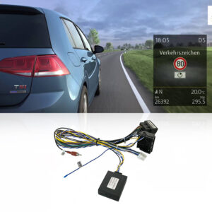 D8-CANMIB-H Verkehrszeichenerkennung- und Spurhalteassistent-Adapter für VW, Skoda mit MIB Plattform