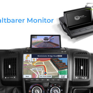 DVN 6901 MO Faltbarer Monitor für Fiat Ducato