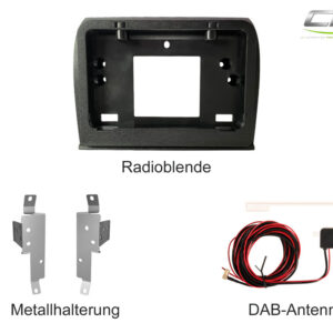 DVN-APTDC Dynavin Radioblende mit Montagehalterungen DVN-APTDC für Fiat Ducato