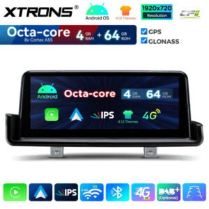 QDB1090UNL 10,25-Zoll-Android-Autoradio mit GPS und integriertem CarPlay und Android Auto für BMW 3er Serie E90/E91/E92/E93 ohne Original System