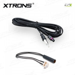 ANT001+13-116 Extra langes 6 Meter Funkantennenkabel + DIN-Antennenadapter für BMW-Fahrzeuge