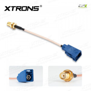EC/ARL/FAKRACF-SMAF Fakra C-Buchse auf SMA-Buchse Koaxial-Pigtail-Kabel für GPS-Antenne