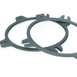 LSR100 BMW UNI EVO Metall-Einbauringe 100mm