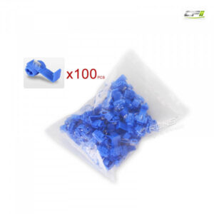 SLB 100x Blue Scotch Lock Wire Schnellkupplungen