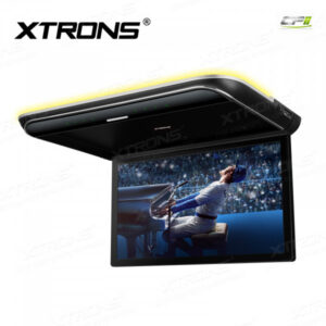 CM195HD 19,5-Zoll-HD-Digital-TFT-16:9-Bildschirm Ultradünner Auto-TV-Dach-Player mit eingebauten Lautsprechern und farbenfroh