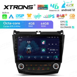 IAP12ACHLS 10,1-Zoll-Android-Octa-Core-Autoradio-Multimedia-Player mit 1280 * 720 HD-Bildschirm Maßgeschneiderte Passform für Honda (NUR Fahrzeuge mit Linkslenkung)