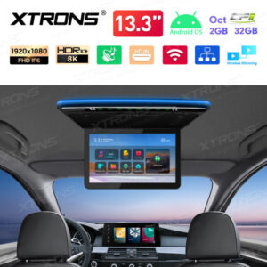 Alternative view of CM136AS 13,3-Zoll-Octa-Core-Android-Auto-TV-Dach-Multimedia-Player mit ultradünnem Design
