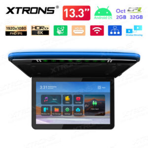 CM136AS 13,3-Zoll-Octa-Core-Android-Auto-TV-Dach-Multimedia-Player mit ultradünnem Design