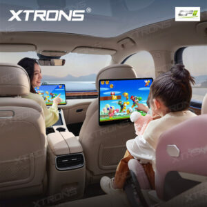 Alternative view of HM141AB 14 Zoll drehbarer Rücksitz Android Car TV Kopfstütze Monitor Tablet mit vollständig laminiertem Bildschirm