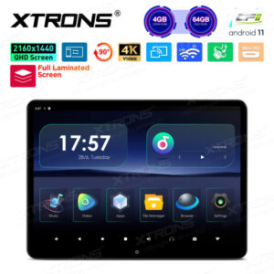 HM141AB 14 Zoll drehbarer Rücksitz Android Car TV Kopfstütze Monitor Tablet mit vollständig laminiertem Bildschirm