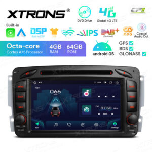 7-Zoll-Octa-Core-Android-Auto-DVD-Multimedia-Player speziell für Mercedes-Benz