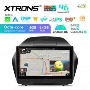 10,1-Zoll-Octa-Core-Android-Autoradio-Multimedia-Player mit 1280x720 HD-Bildschirm Maßgeschneiderte Passform für HYUNDAI IX35
