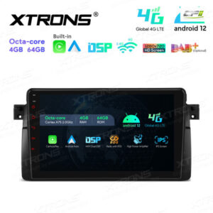 Xtrons IAP9246BS 9-Zoll-Octa-Core-Android-Navigations-Autoradio-Multimedia-Player mit 1280 * 720 HD-Bildschirm, maßgeschneidert für BMW E46 M3 Rover 75 MG ZT – Bild 3