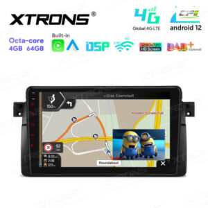 Xtrons IAP9246BS 9-Zoll-Octa-Core-Android-Navigations-Autoradio-Multimedia-Player mit 1280 * 720 HD-Bildschirm, maßgeschneidert für BMW E46 M3 Rover 75 MG ZT – Bild 7