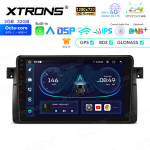9-Zoll-Octa-Core-Android-Navigations-Autoradio 1280 * 720 HD-Bildschirm Custom Fit für BMW / Rover / MG