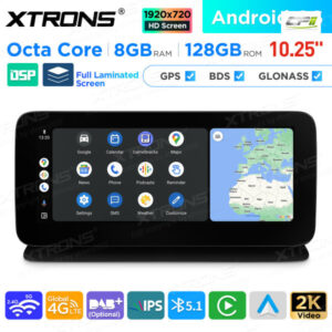 10,25 Zoll Android Octa Core 8GB + 128GB Auto GPS Multimedia Player für Mercedes-Benz CLS-Klasse W218/C218 (2010-2012) – Bild 8