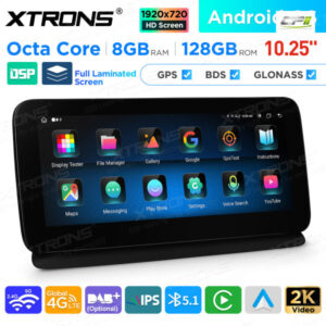 10,25 Zoll Android Octa Core 8GB + 128GB Auto GPS Multimedia Player für Mercedes-Benz CLS-Klasse W218/C218 (2010-2012) – Bild 9