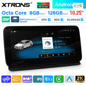 10,25 Zoll Android Octa Core 8GB + 128GB Auto GPS Multimedia Player für Mercedes-Benz CLS-Klasse W218/C218 (2010-2012) – Bild 10