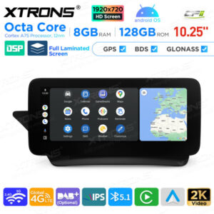 10,25 Zoll Android Octa Core 8GB + 128GB Auto GPS Multimedia Player für Mercedes-Benz E-Klasse C207 / A207 (2013-2014) Lenkrad Links – Bild 8