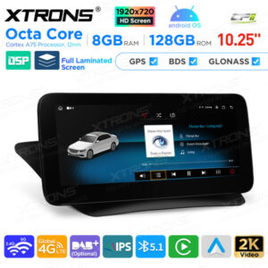 10,25 Zoll Android Octa Core 8GB + 128GB Auto GPS Multimedia Player für Mercedes-Benz E-Klasse C207 / A207 (2013-2014) Lenkrad Links – Bild 10