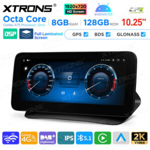 10,25 Zoll Android Octa Core 8GB + 128GB Auto GPS Multimedia Player für Mercedes-Benz E-Klasse C207 / A207 (2013-2014) Lenkrad Links – Bild 11