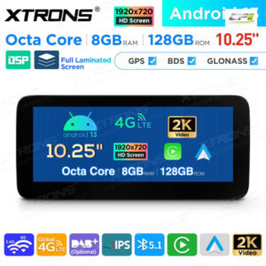 10,25 Zoll Android Octa Core 8GB + 128GB Auto GPS Multimedia Player für Mercedes-Benz E-Klasse C207 / A207 (2013-2014) NTG 4.5/4.7 System - Rechtslenker – Bild 5