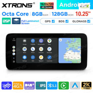10,25 Zoll Android Octa Core 8GB + 128GB Auto GPS Multimedia Player für Mercedes-Benz E-Klasse C207 / A207 (2013-2014) NTG 4.5/4.7 System - Rechtslenker – Bild 8