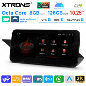 10,25 Zoll Android Octa Core 8GB + 128GB Auto GPS Multimedia Player für Mercedes-Benz E-Klasse W212 / S212 (2013-2014) Lenkra