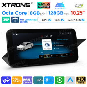 10,25 Zoll Android Octa Core 8GB + 128GB Auto GPS Multimedia Player für Mercedes-Benz E-Klasse W212 / S212 (2013-2014) Lenkra