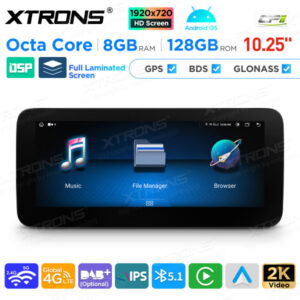 10,25 Zoll Android Octa Core 8GB + 128GB Auto GPS Multimedia Player für Mercedes-Benz – Bild 5