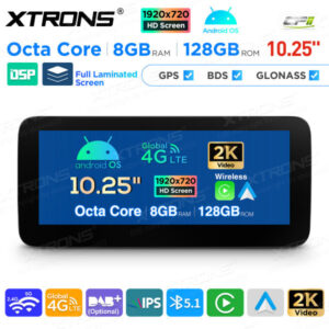 10,25 Zoll Android Octa Core 8GB + 128GB Auto GPS Multimedia Player für Mercedes-Benz – Bild 6