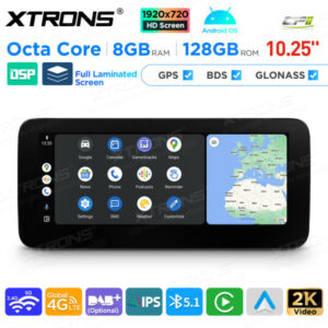 10,25 Zoll Android Octa Core 8GB + 128GB Auto GPS Multimedia Player für Mercedes-Benz – Bild 8