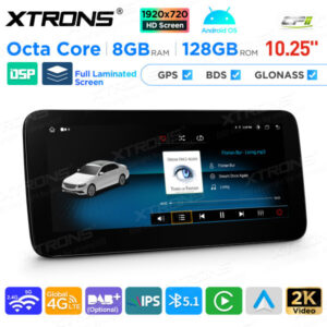 10,25 Zoll Android Octa Core 8GB + 128GB Auto GPS Multimedia Player für Mercedes-Benz – Bild 10