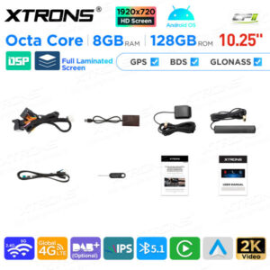 10,25 Zoll Android Octa Core 8GB + 128GB Auto GPS Multimedia Player für Mercedes-Benz – Bild 15