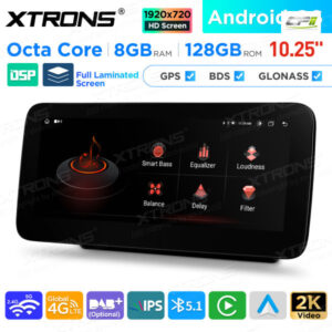 10,25 Zoll Android Octa Core 8GB + 128GB Auto GPS Multimedia Player für Mercedes-Benz C-Klasse W205 / GLC-Klasse X253 / V-Klasse W446 / X-Klasse W470 – Bild 12