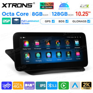 10,25 Zoll Android Octa Core 8GB + 128GB Auto GPS Multimedia Player für Mercedes-Benz E-Klasse C207 / A207 (2015-2016) Links fahrende Fahrzeuge – Bild 9