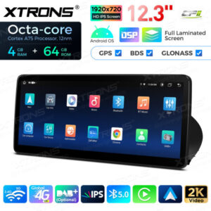 12,3 Zoll Octa Core 4 + 64 GB Global 4G LTE Android Autoradio Multimedia-Player mit vollständig laminiertem Bildschirm für BMW 3er E90 / E91 / E92 / E93 / M3 CCC – Bild 15