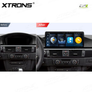 Alternative view of 12,3 Zoll Octa Core 4 + 64 GB Global 4G LTE Android Autoradio Multimedia-Player mit vollständig laminiertem Bildschirm für BMW 3er E90 / E91 / E92 / E93 / M3 CCC