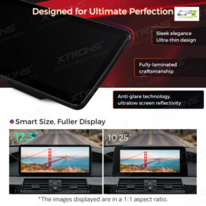 12,3 Zoll Octa Core 4 + 64 GB Global 4G LTE Android Autoradio Multimedia-Player mit vollständig laminiertem Bildschirm für BM