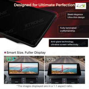12,3 Zoll Octa Core 4 + 64 GB Global 4G LTE Android Autoradio Multimedia-Player mit vollständig laminiertem Bildschirm für BMW 1er E81 / E82 / E87 / E88 CIC – Bild 4