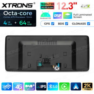 12,3-Zoll-Octa Core 4 + 64 GB Global 4G LTE Android Auto-Stereo-Multimedia-Player mit vollständig laminiertem Bildschirm für BMW 3er E90 / E91 / E92 / E93 / M3 CIC – Bild 16