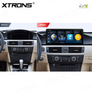 Alternative view of 12,3-Zoll-Octa Core 4 + 64 GB Global 4G LTE Android Auto-Stereo-Multimedia-Player mit vollständig laminiertem Bildschirm für BMW 3er E90 / E91 / E92 / E93 / M3 CIC
