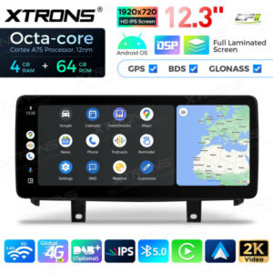 12,3 Zoll Octa Core 4 + 64 GB Global 4G LTE Android Autoradio Multimedia Player mit vollständig laminiertem Bildschirm für BMW 7er F01 / F02 CIC – Bild 10
