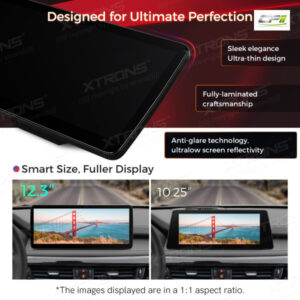 12,3 Zoll Octa Core 4 + 64 GB Global 4G LTE Android Autoradio Multimedia Player mit vollständig laminiertem Bildschirm für BMW 7er F01 / F02 CIC – Bild 3