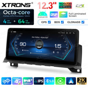 12,3 Zoll Octa Core 4 + 64 GB Global 4G LTE Android Autoradio Multimedia-Player mit vollständig laminiertem Bildschirm für BMW 7er F01 / F02 NBT – Bild 14