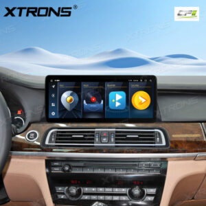 12,3 Zoll Octa Core 4 + 64 GB Global 4G LTE Android Autoradio Multimedia-Player mit vollständig laminiertem Bildschirm für BMW 7er F01 / F02 NBT – Bild 4