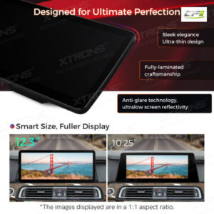12,3 Zoll Octa Core 4 + 64 GB Global 4G LTE Android Autoradio Multimedia-Player mit vollständig laminiertem Bildschirm für BMW 7er F01 / F02 NBT – Bild 3