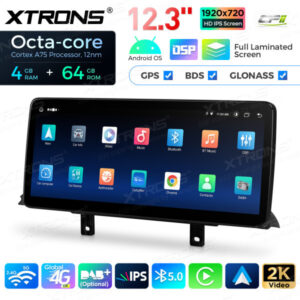 12,3 Zoll Octa Core 4 + 64 GB Global 4G LTE Android Autoradio Multimedia-Player mit vollständig laminiertem Bildschirm für BMW 3er F30 F31 F34 F35 / 4er F32 F33 F36 NBT – Bild 15