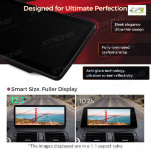 12,3-Zoll-Octa Core 4 + 64 GB Global 4G LTE Android Auto-Stereo-Multimedia-Player mit vollständig laminiertem Bildschirm für BMW 1er E81 / E82 / E87 / E88 ohne Original-Display – Bild 3