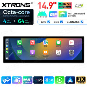 14,9 Zoll Octa Core 4 + 64 GB Global 4G LTE Android Autoradio Multimedia-Player mit vollständig laminiertem Bildschirm für BMW 3er E90 / E91 / E92 / E93 / M3 CCC – Bild 8